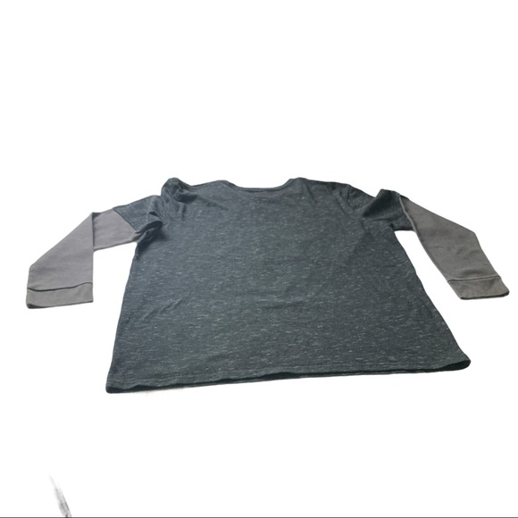 Marvel Punisher Thermal Longsleeve Gray Tee - Picture 2 of 4